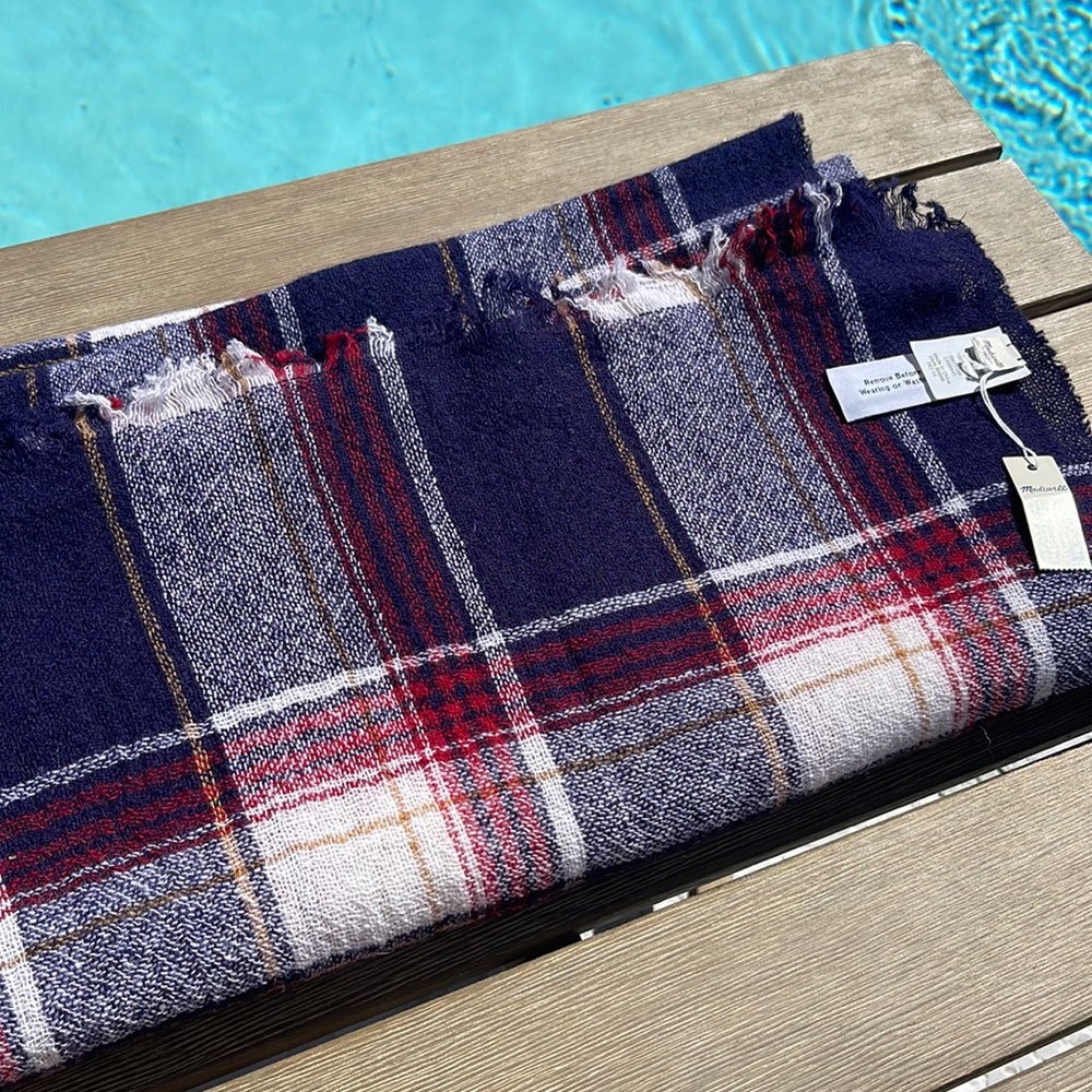 Madewell Plaid Scarf